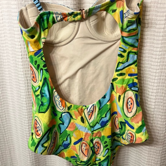 Like new Dorothy Shain Bora Bora Bustier One-Piece Swimsuit - Picture 4 of 10